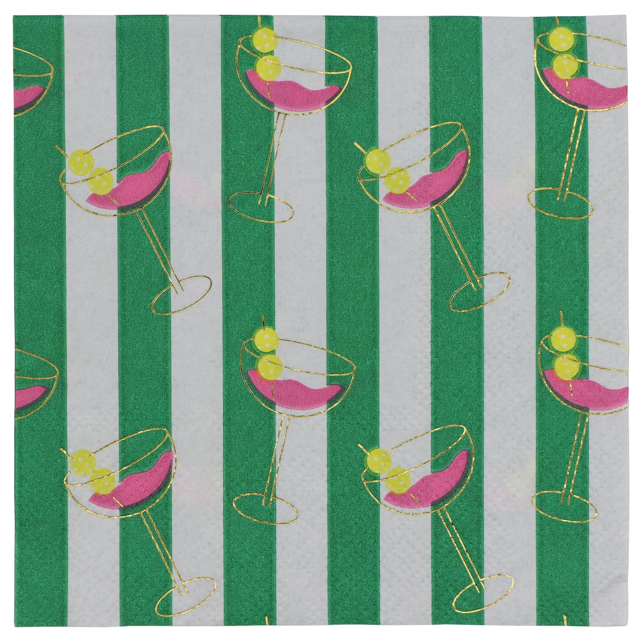 Cocktail Court Pickleball-Tini Paper Beverage Napkins, 20ct. by Celebrate It™
